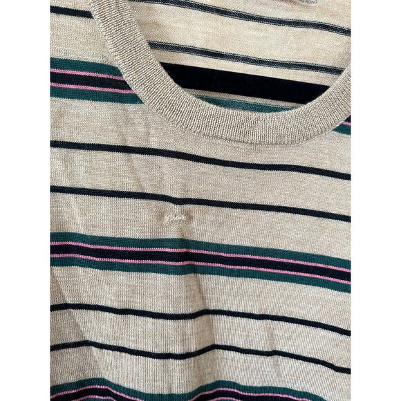 Tory Burch Striped Madeline Pullover - Picture 13 of 13